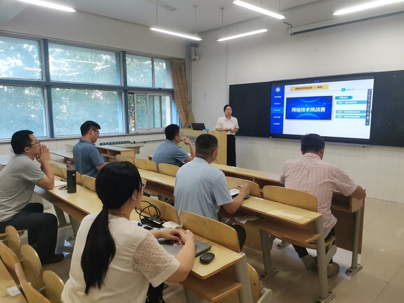 电子与通信系举行教师教学基本功比赛